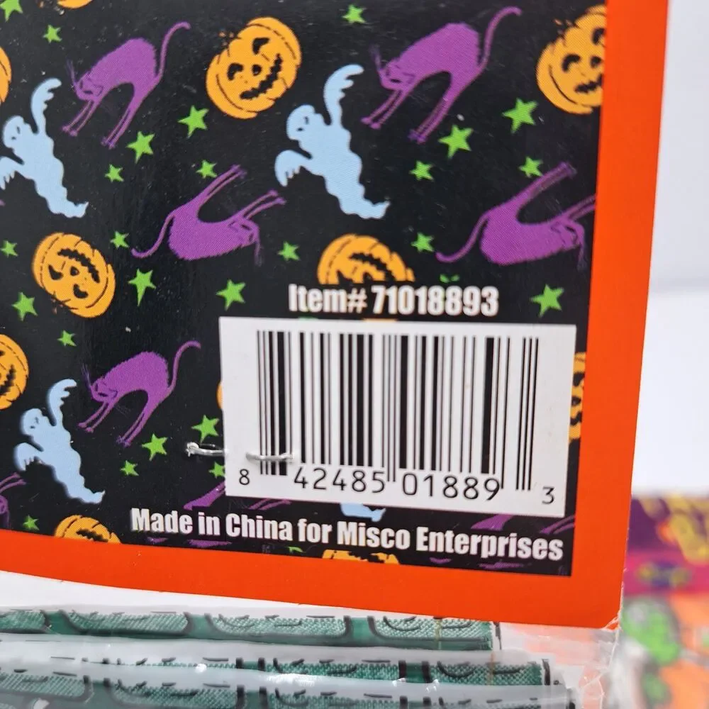 Vintage Halloween Treat Bags Goody Pack Loot Ghost Witch Pumpkin 90s Fun World